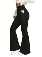 High-Waisted Flared Pants