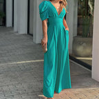 Jumpsuit Wide-leg Lightweight Jumpsuit