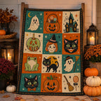 Halloween Sherpa Blanket
