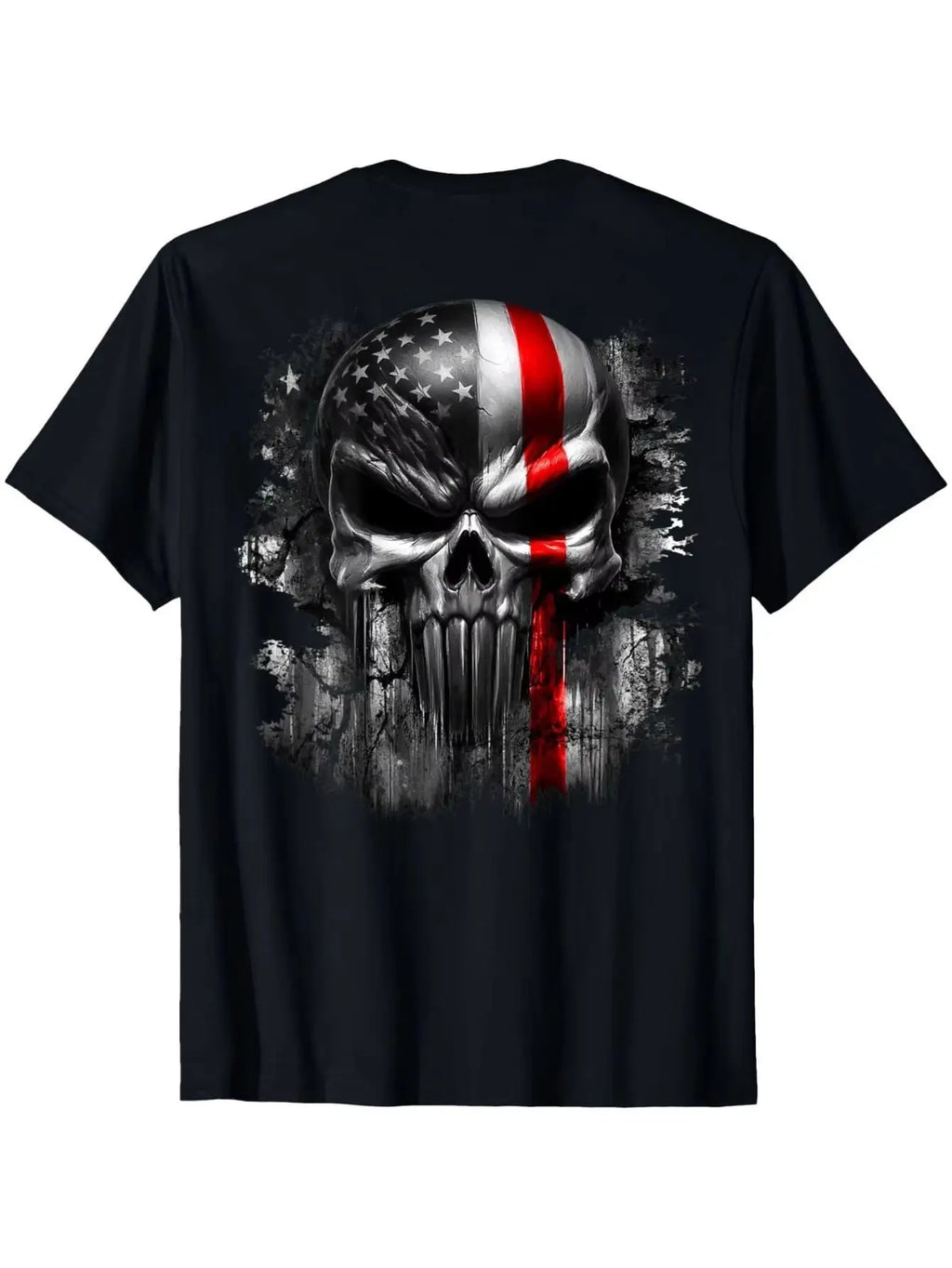 Cotton Loose Print Short-sleeved shirt