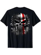 Cotton Loose Print Short-sleeved shirt