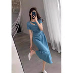 French Temperament Hepburn Style Dress