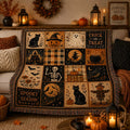 Halloween Woven Trick Or Treat Throw Blanket