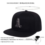 Unisex Gothic Letter A Embroidery Hats