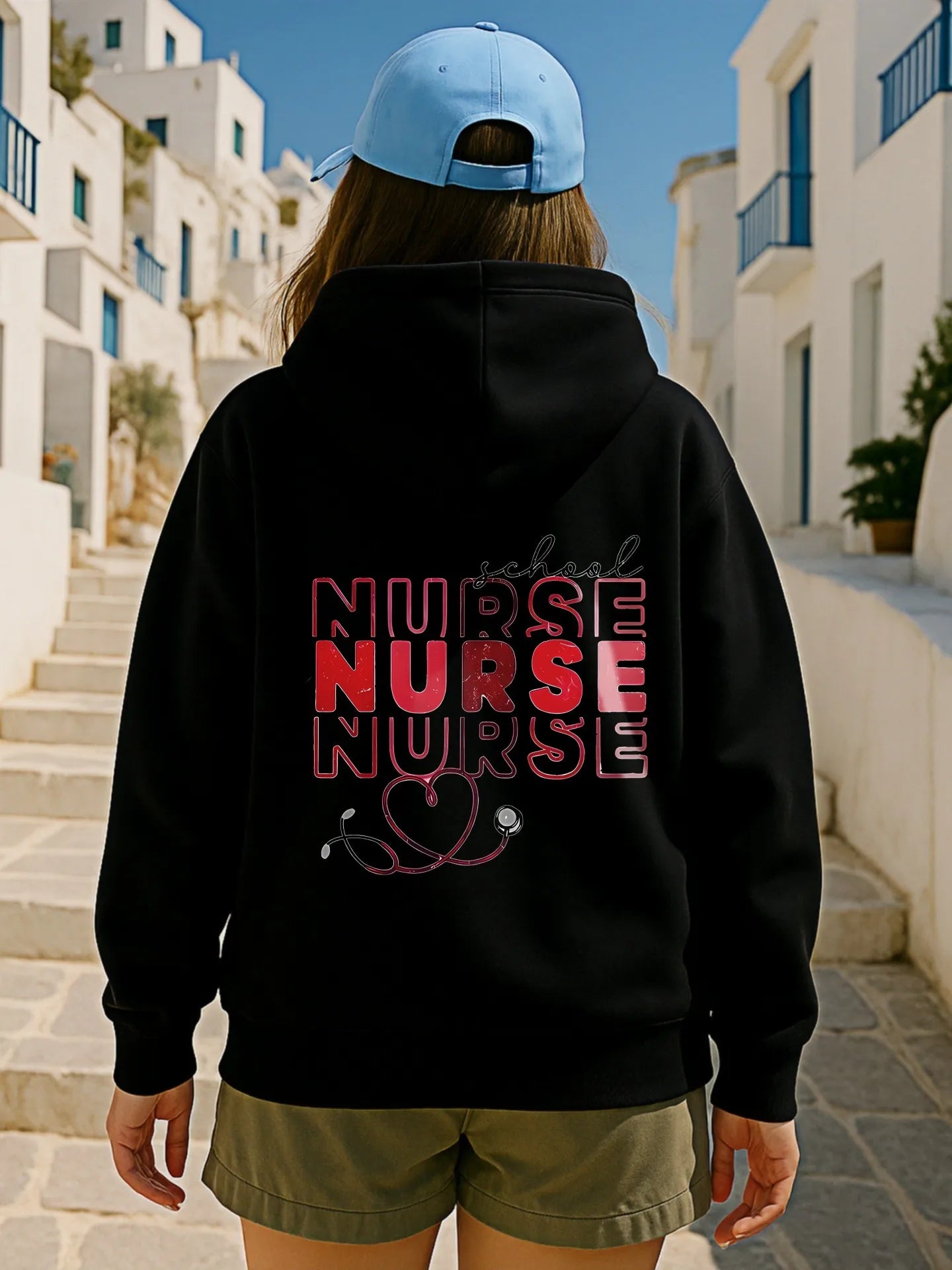Nurse - Themed Graphic Hoodie