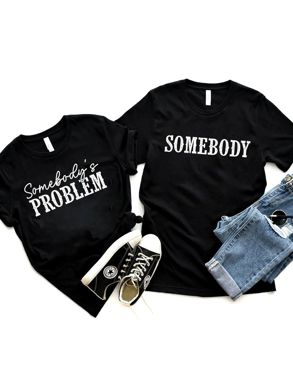 Couple Matching T-Shirts for Him & Her