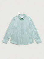 Mint Green Long Sleeve Shirt