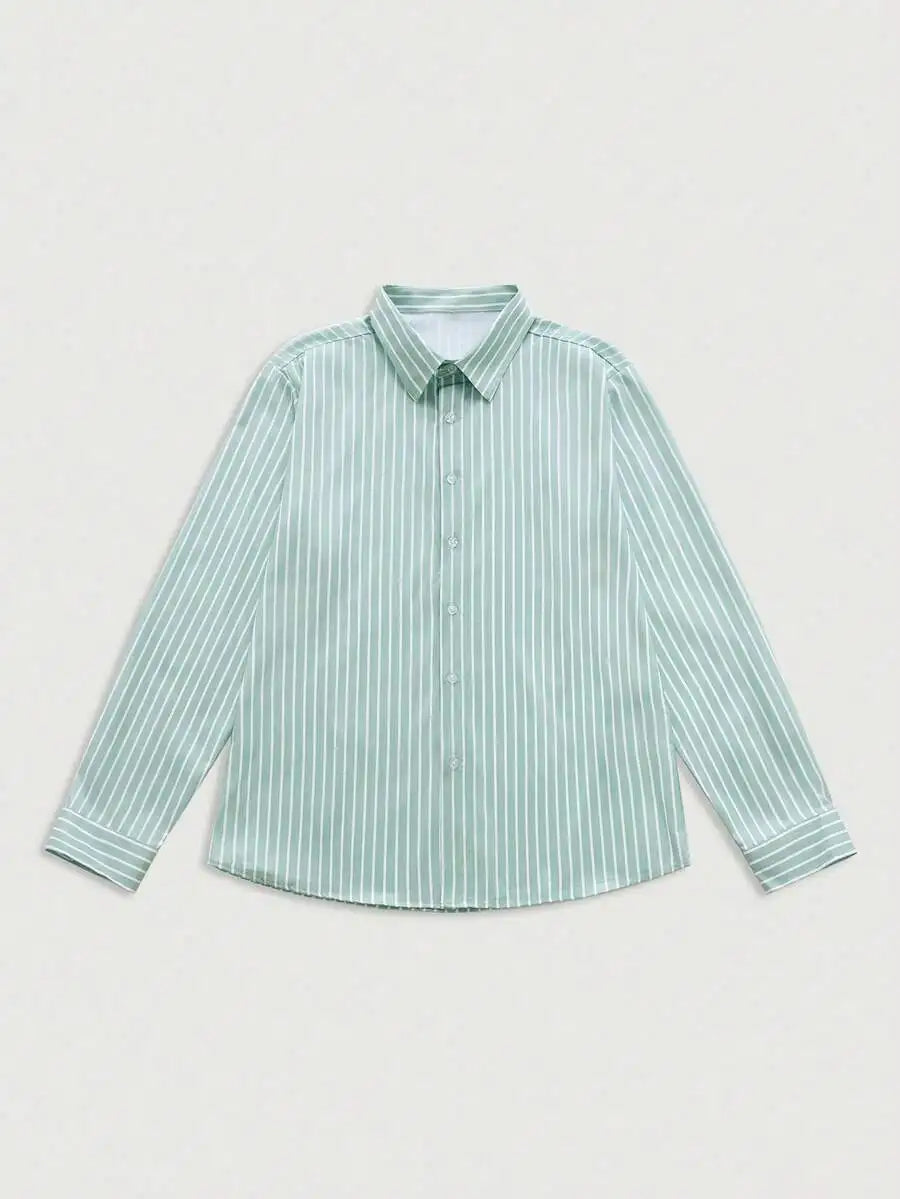 Mint Green Long Sleeve Shirt