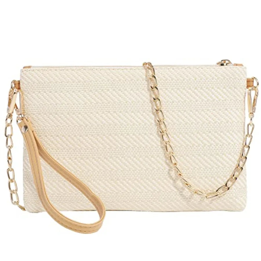 Straw Clutch Purses