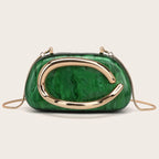 Handbag Metal Luxury Clutch