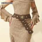 Fashion Heart-Shaped Velvet Patchwork Belt