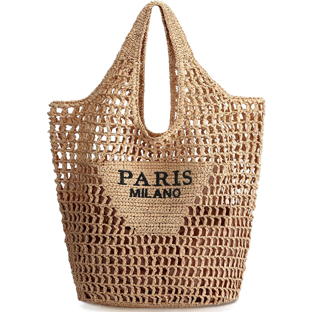 Straw Beach Bags