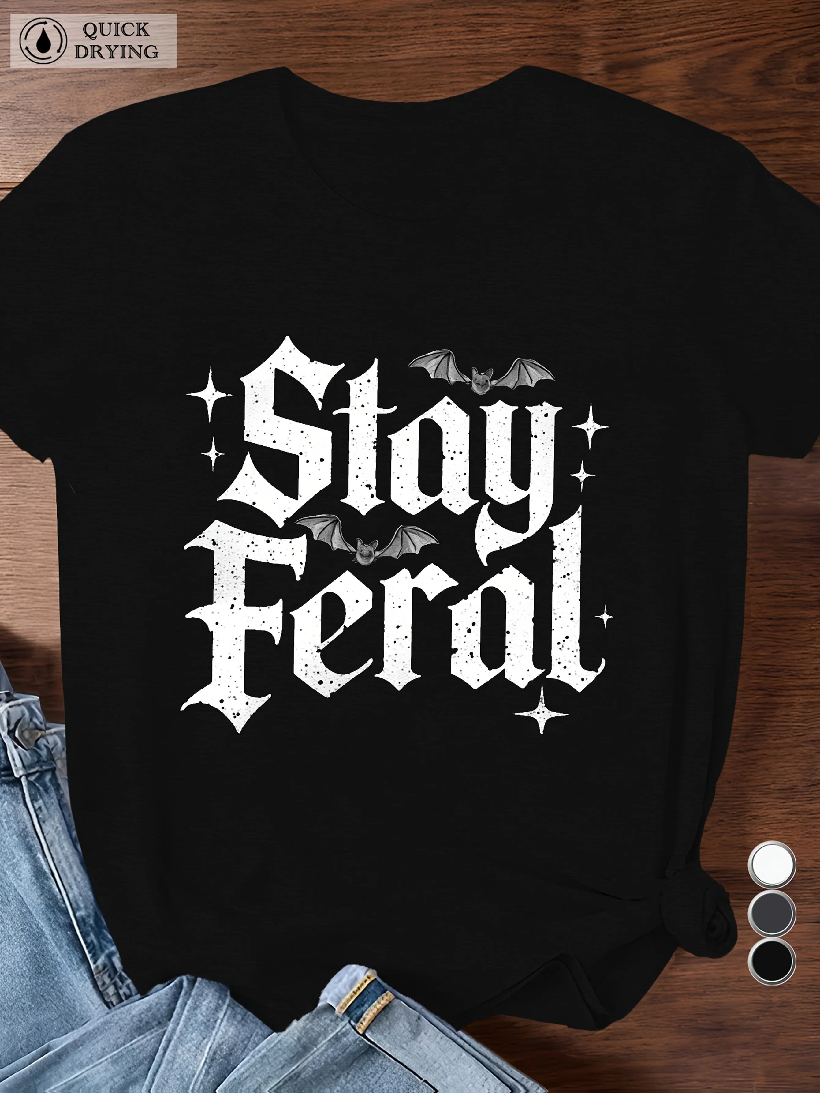 Stay Feral  Plus Size T-Shirt