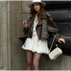 Ruffles Elegant Mini Skirts