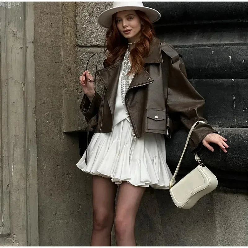 Ruffles Elegant Mini Skirts