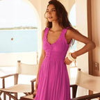 Seaside Casual Strap Dress