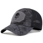 Unisex Skull Breathable Baseball Caps