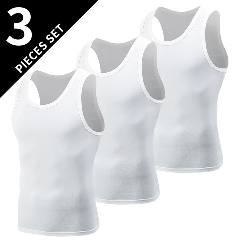 Sleeveless Fitness Vest Slim Tight Fit