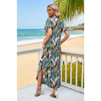Short Sleeve Dresses Maxi Dress