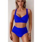 High-waist Split Swimsuit Bikini