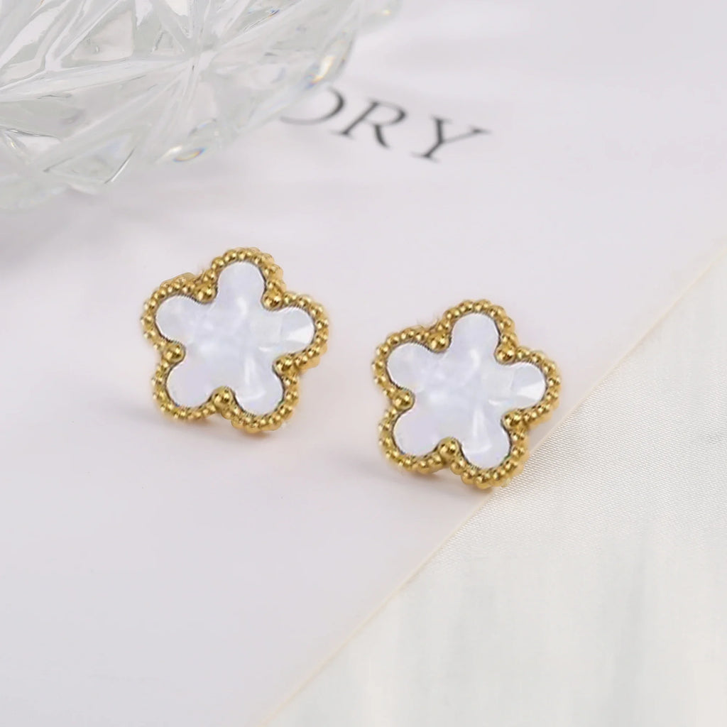Stainless Steel Five Leaf Flower Petal