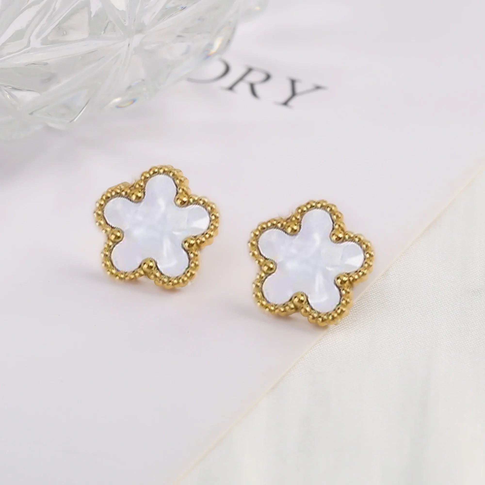 Stainless Steel Five Leaf Flower Petal