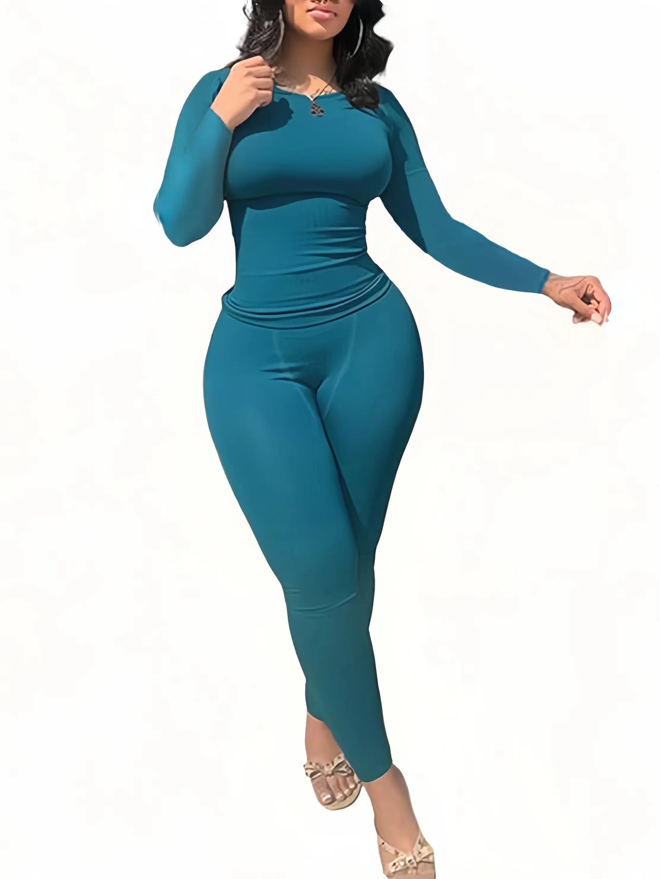 Long sleeves  and Leggings Set