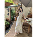 Sweet Crushed Flower Dress