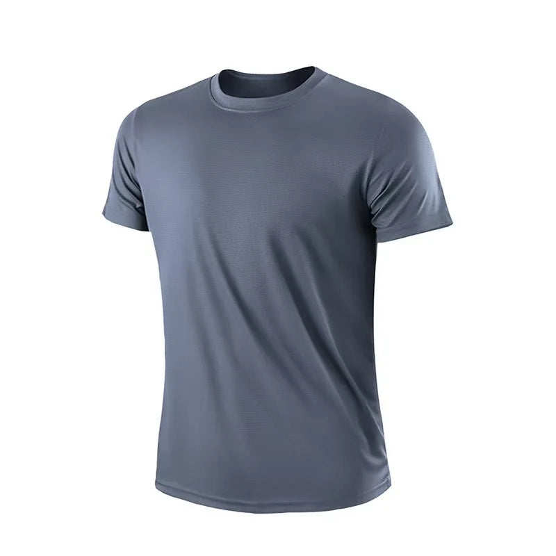 Breathable fast drying running short sleeve T-shirt
