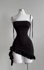 Backless Lace Up