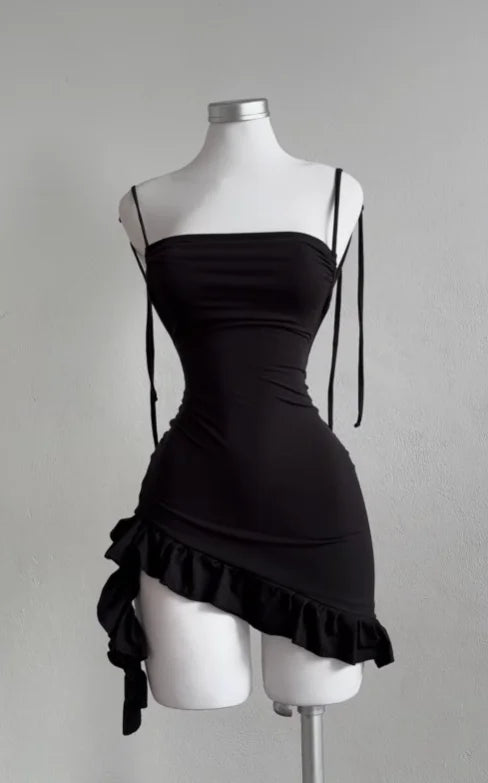Backless Lace Up