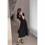 French Temperament Hepburn Style Dress