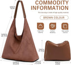 Suede Tote Bag