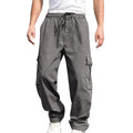 Loose Cargo Pants Drawstring Waist