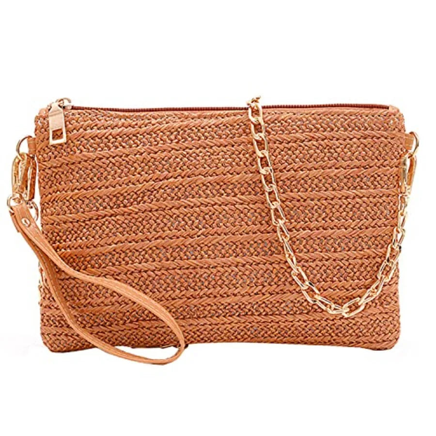 Straw Clutch Purses