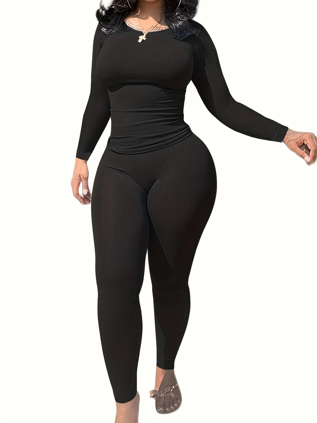 Long sleeves  and Leggings Set