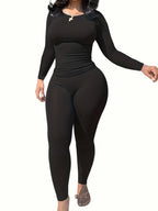 Long sleeves  and Leggings Set