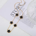 Stainless Steel Five Leaf Flower Petal