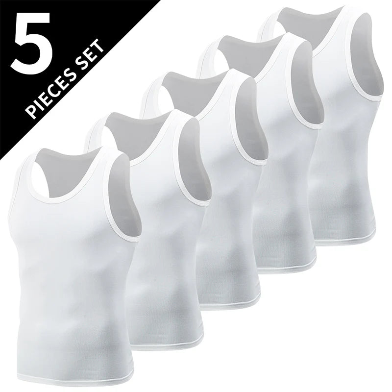 Sleeveless Fitness Vest Slim Tight Fit