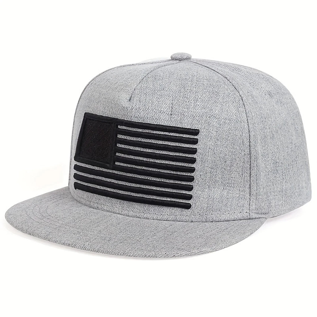 Unisex US Flag Embroidered Hat