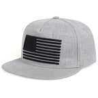 Unisex US Flag Embroidered Hat