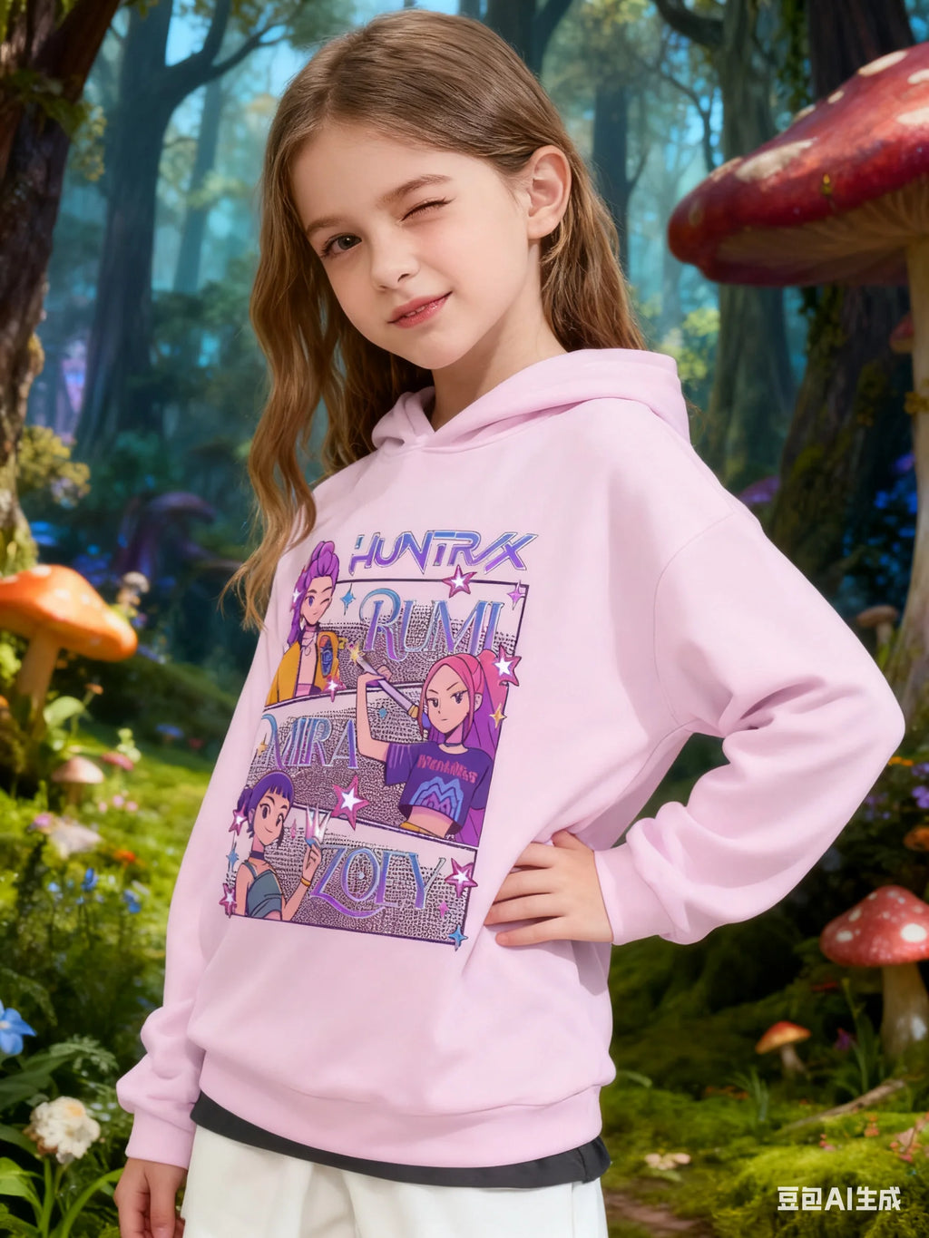 Sweatshirt HUNTRX KPOP