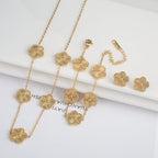 Stainless Steel Five Leaf Flower Petal