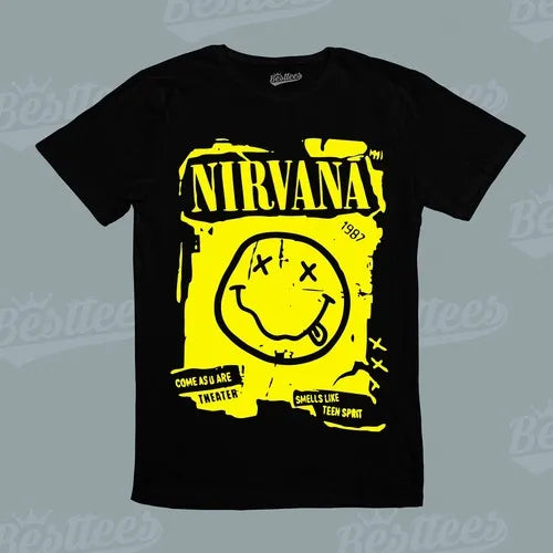 Nirvana Design Graphic Music T-Shirt