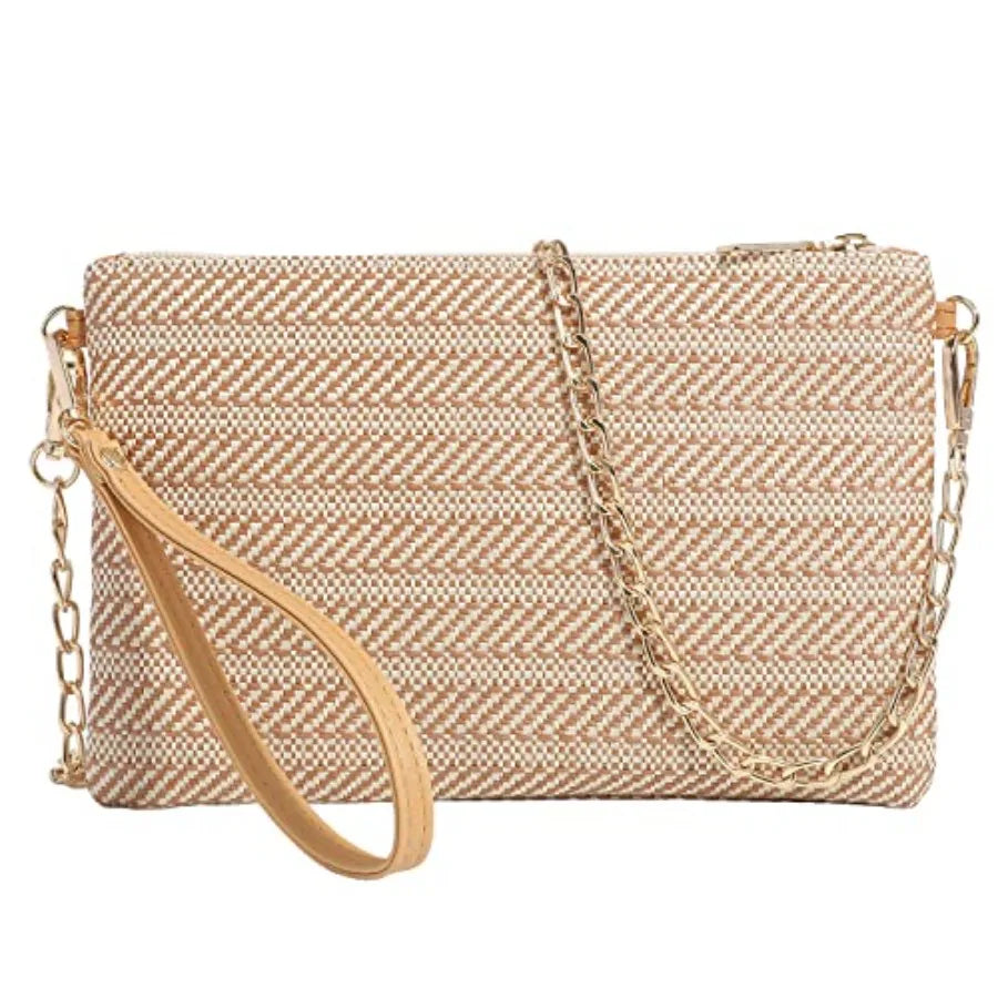 Straw Clutch Purses