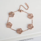 Stainless Steel Five Leaf Flower Petal