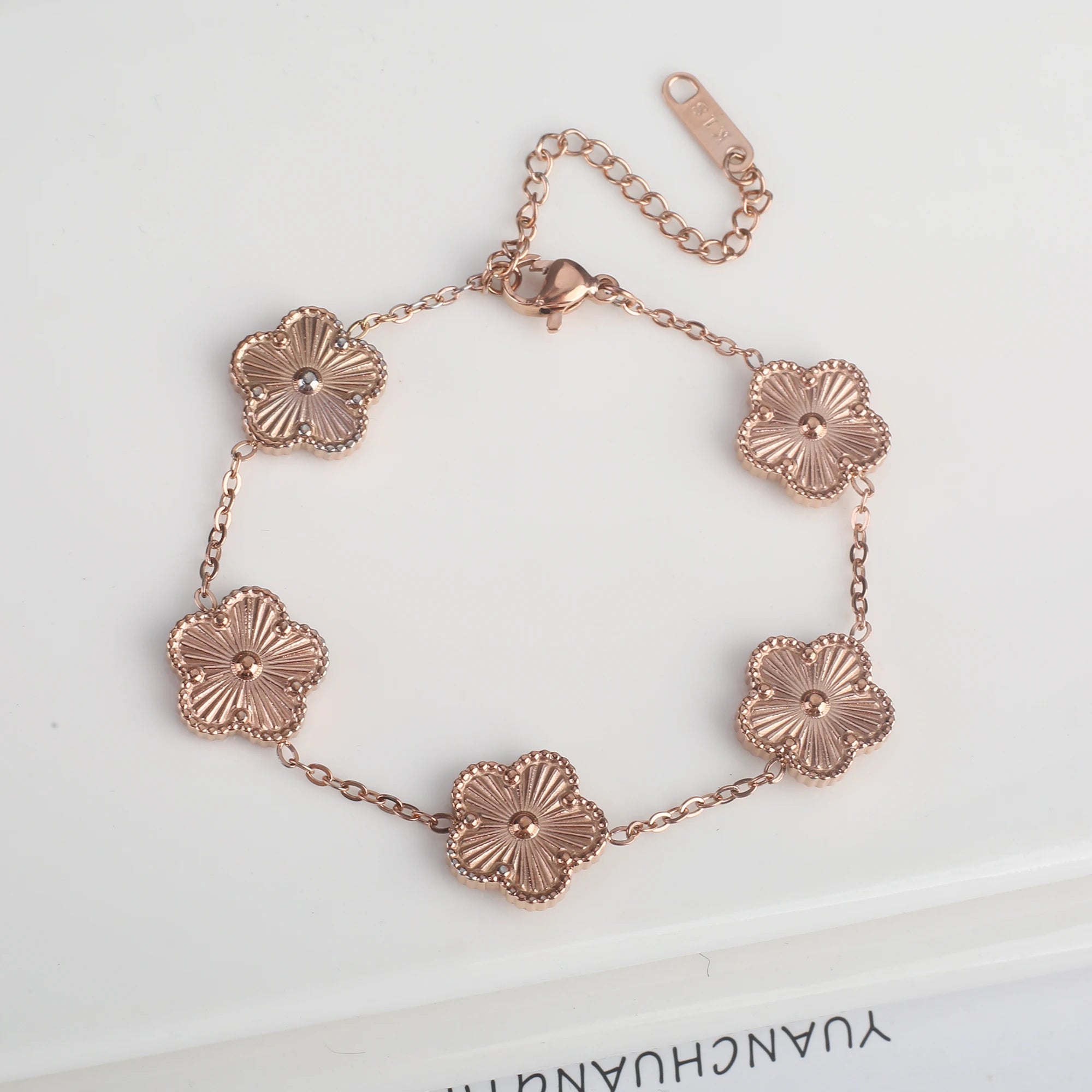 Stainless Steel Five Leaf Flower Petal