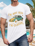 Cotton Loose Print Short-sleeved shirt