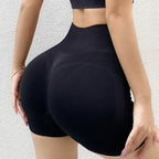 High Waist Fitness Biker Shorts
