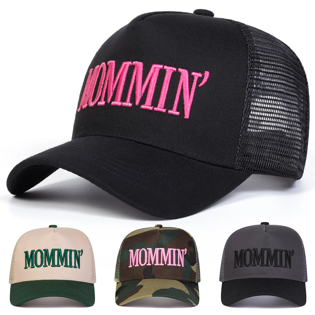 MOMMIN Embroidered Adjustable Cap